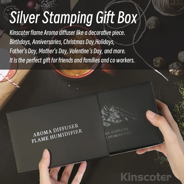 Kinscoter Ultrasonic Aroma Diffuser & Humidifier