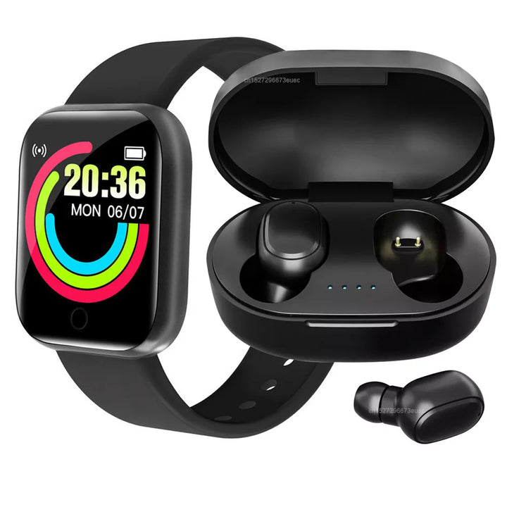D20 Smart Watch Fitness Tracker – Digital Sport Bracelet for Men & Women