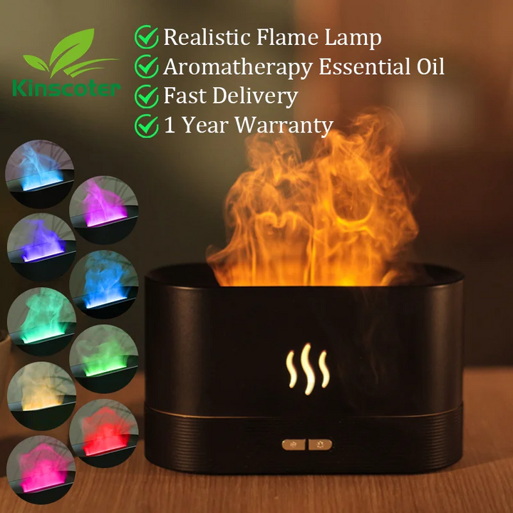Kinscoter Ultrasonic Aroma Diffuser & Humidifier