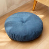 Round Floor Seat Cushion – Solid Color Meditation Pillow