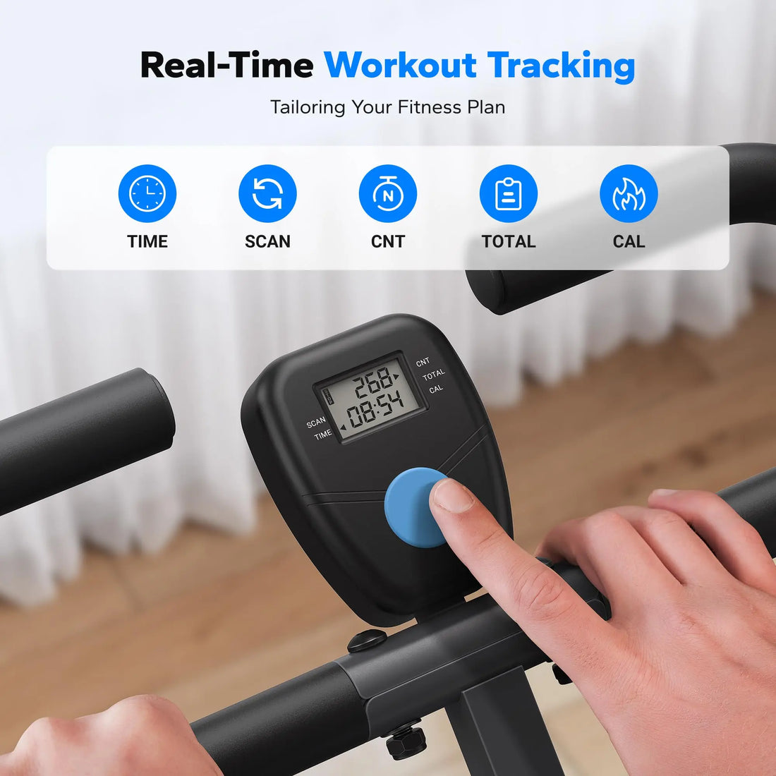 MERACH 2-in-1 Squat & Rowing Machine
