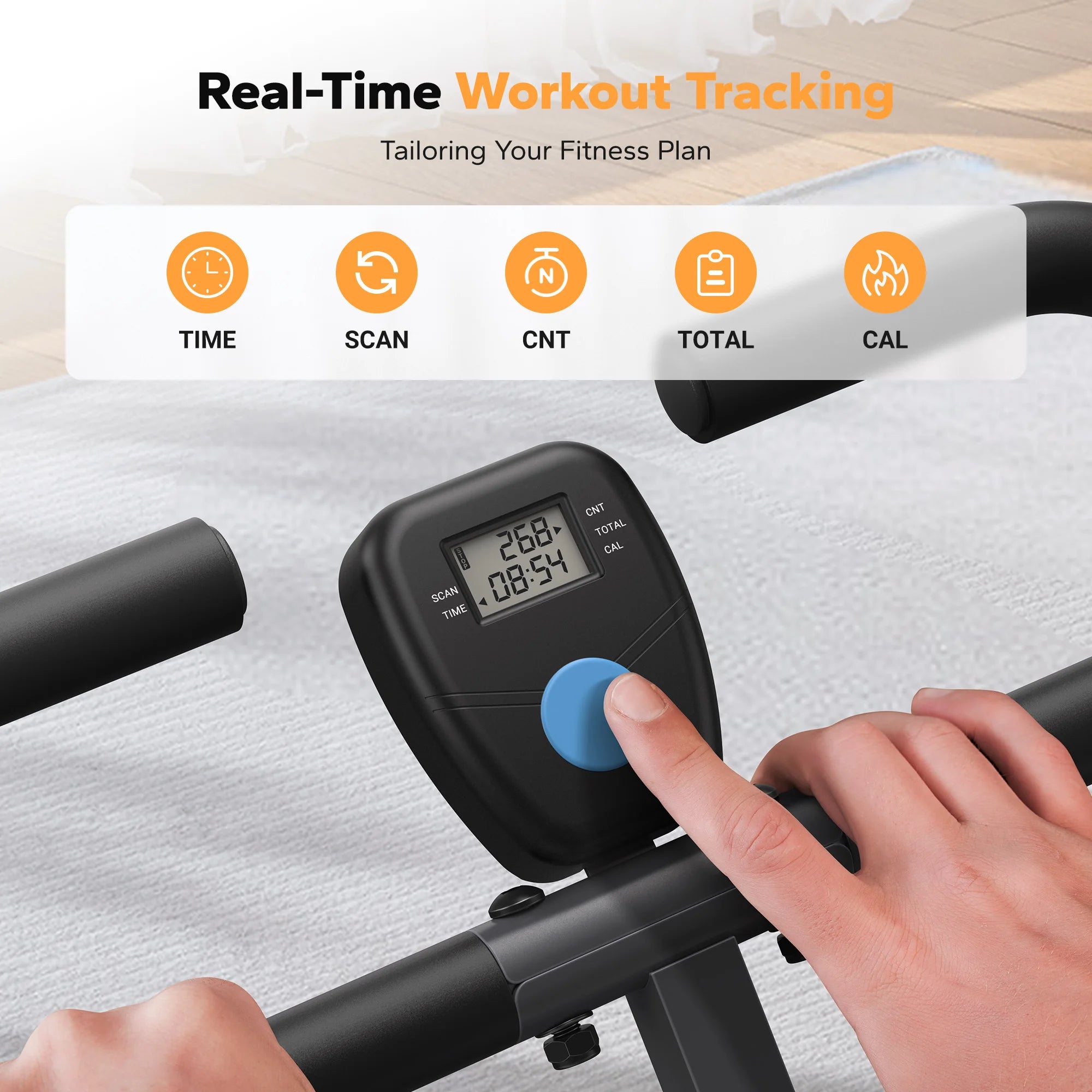 MERACH 2-in-1 Squat & Rowing Machine