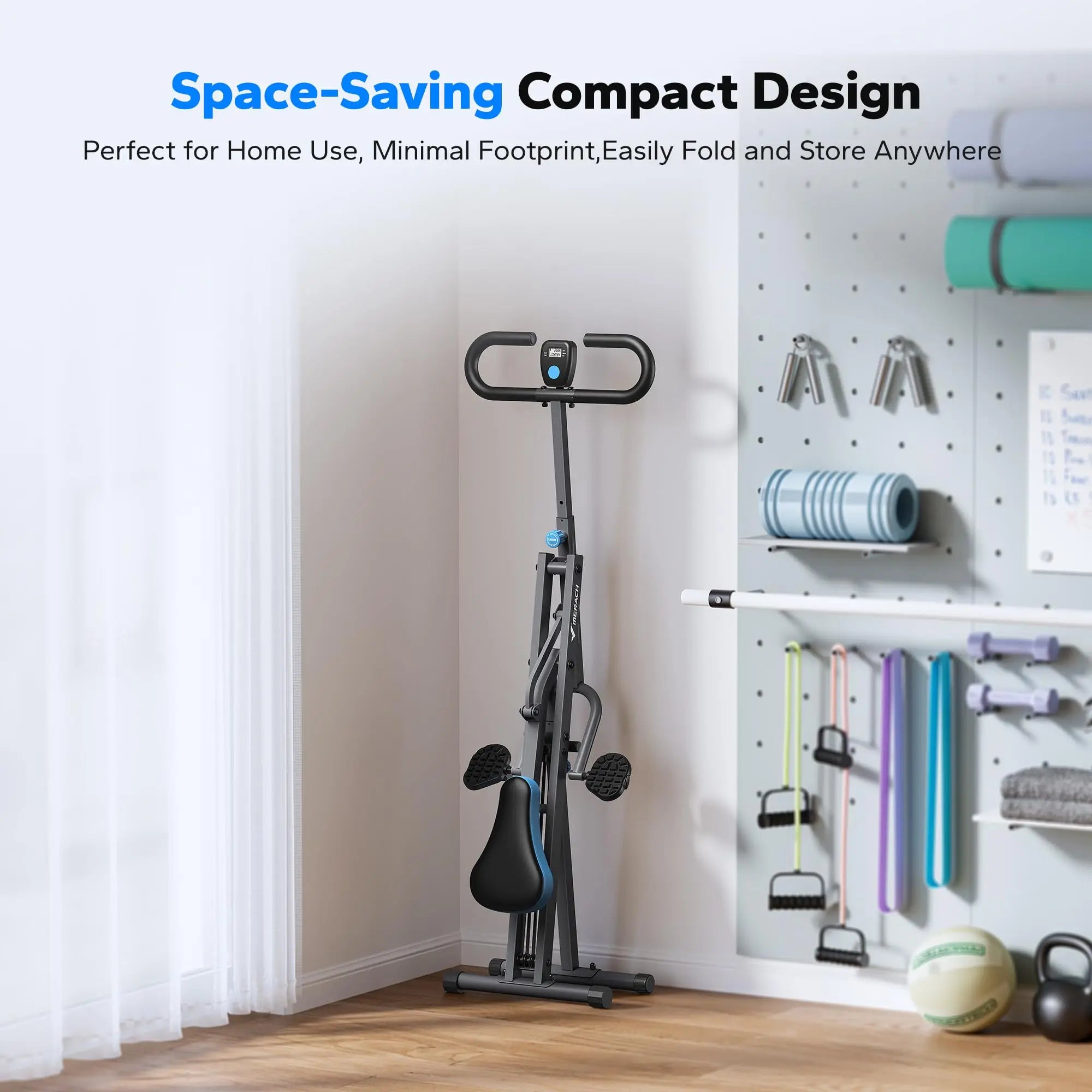 MERACH 2-in-1 Squat & Rowing Machine