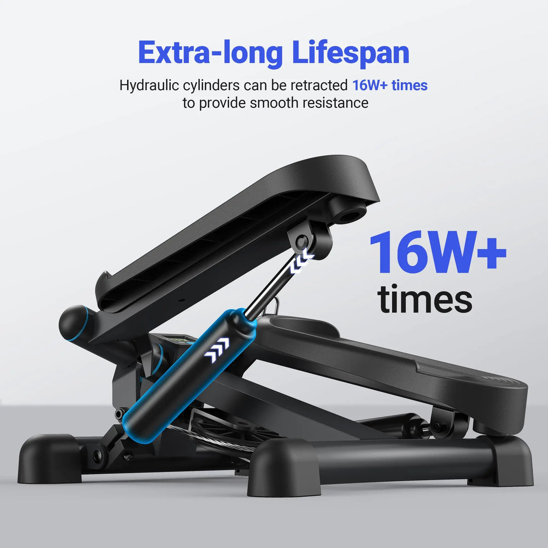 MERACH Mini Twist Stepper – 330LBS Capacity with Resistance Bands