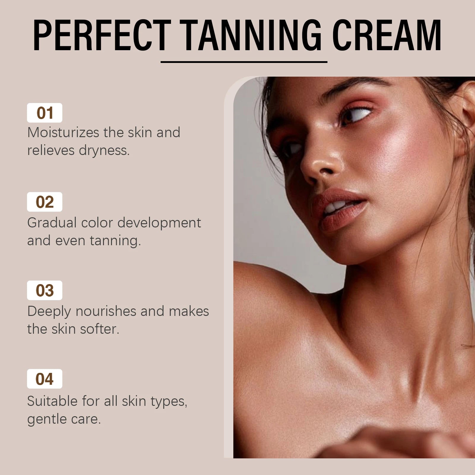 Oceaura 100g Sunless Tanning Cream