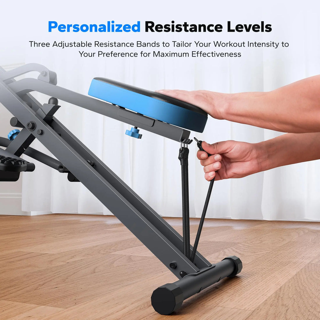 MERACH 2-in-1 Squat & Rowing Machine