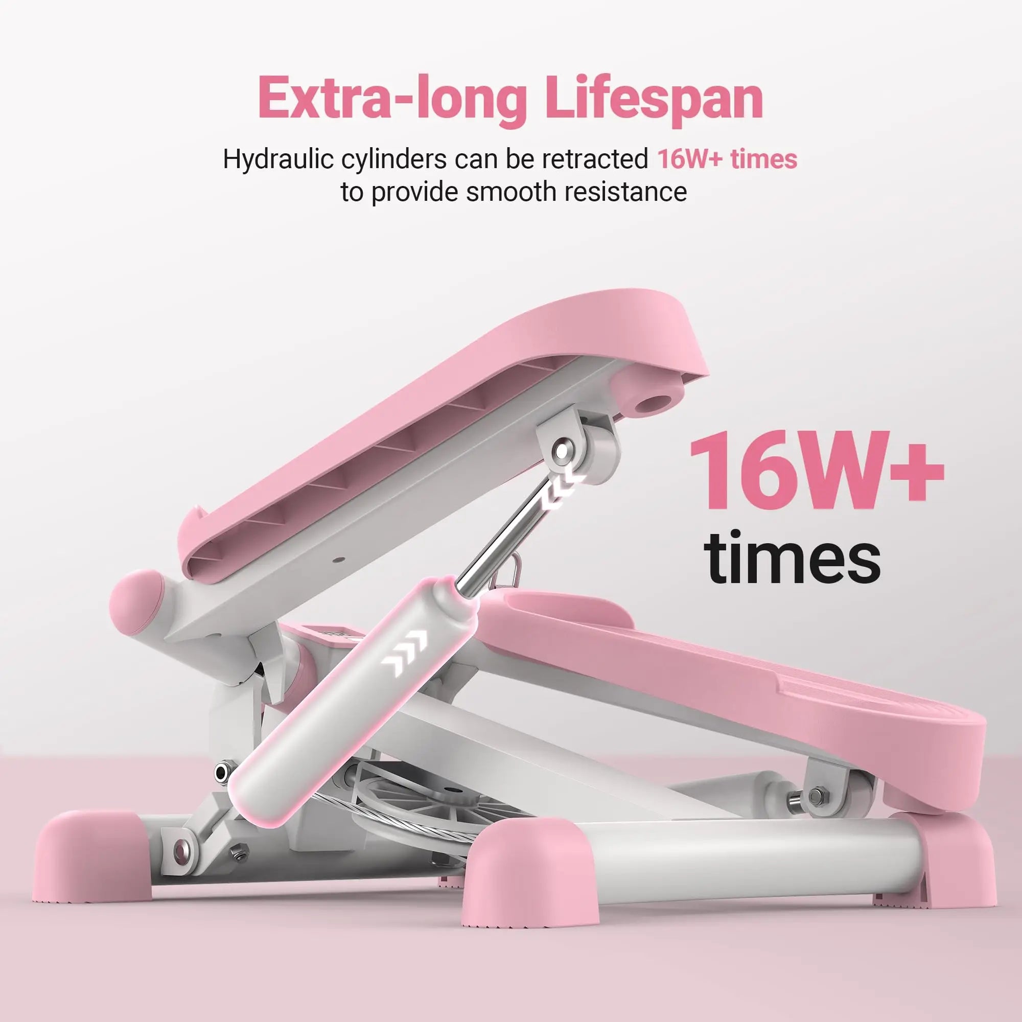 MERACH Mini Twist Stepper – 330LBS Capacity with Resistance Bands