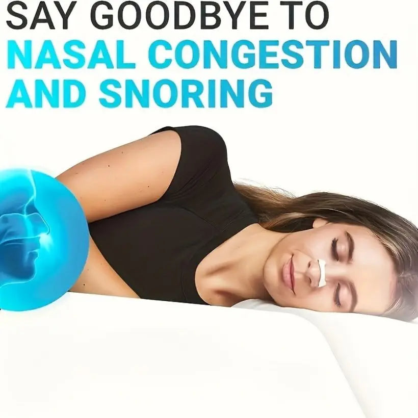 External Magnetic Nose Strips – Anti-Snoring Sleep Aid (4 Sizes)