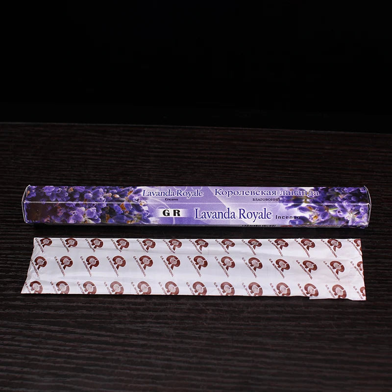 20pcs Indian Incense Sticks – White Sage, Lavender, Sea Breeze