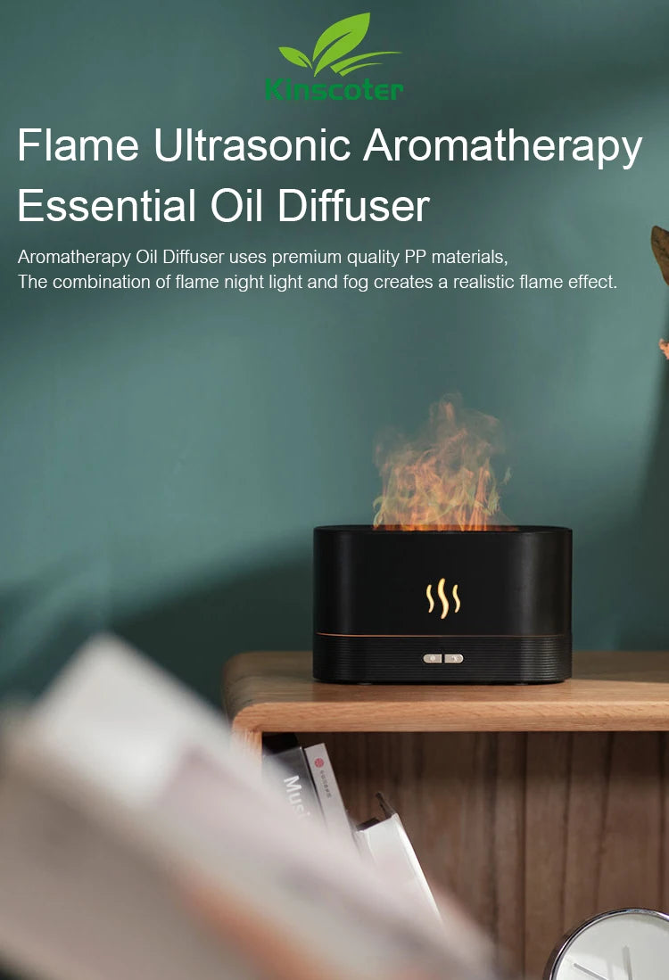 Kinscoter Ultrasonic Aroma Diffuser & Humidifier