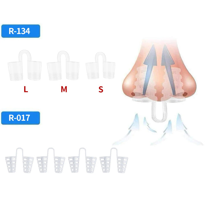 3/4PCS Anti-Snoring Nose Vents Set