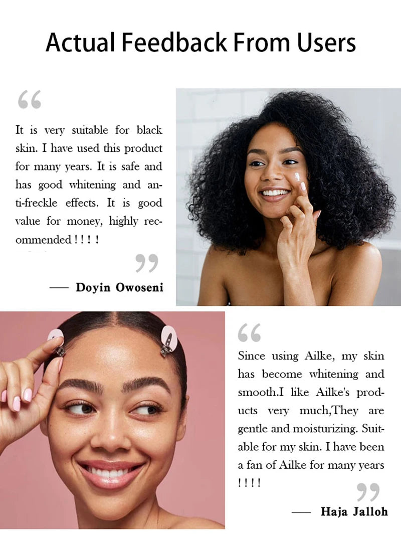 AILKE Glutathione Whitening Cream – Moisturizing & Skin Brightening