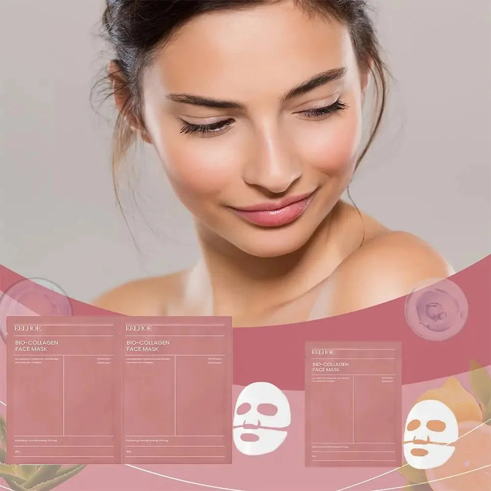EELHOE Collagen Facial Mask – Anti-Aging & Moisturizing Treatment
