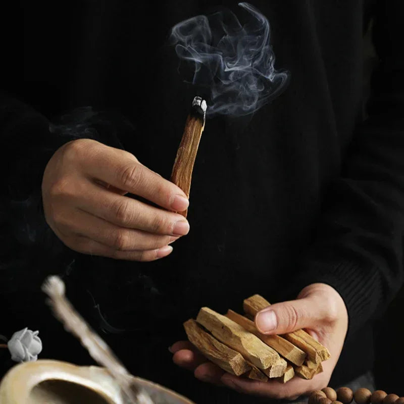 10pcs Palo Santo Incense Sticks – Natural Aromatherapy