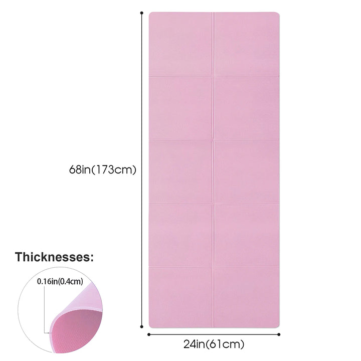 4MM Thick EVA Anti-Slip Yoga & Fitness Mat