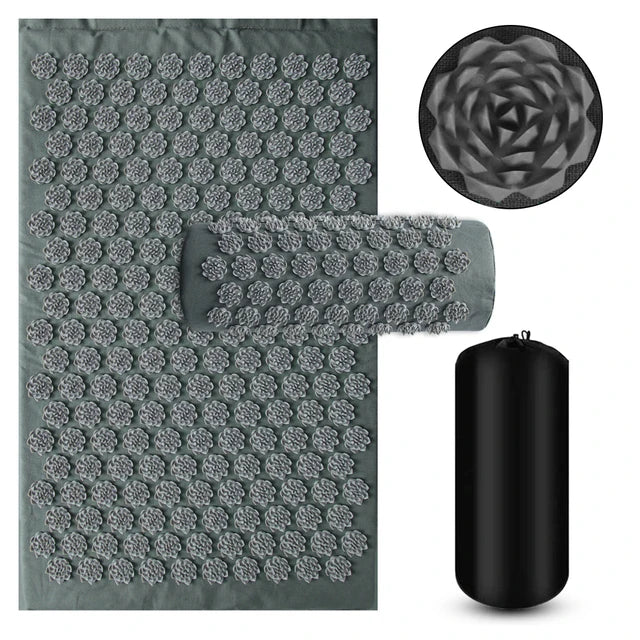 Acupressure Yoga Mat & Pillow Set – Kuznetsov Applicator