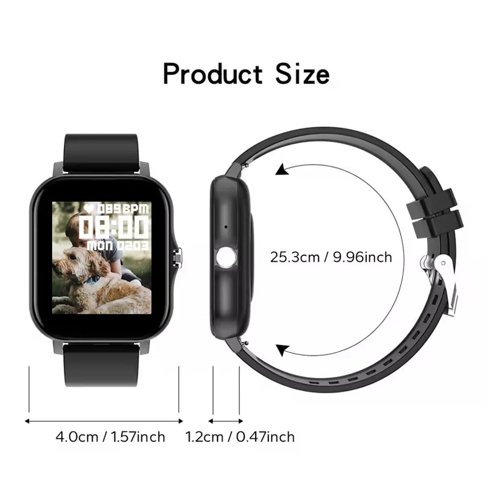 1.44" Smart Watch – Bluetooth Call & Health Monitor
