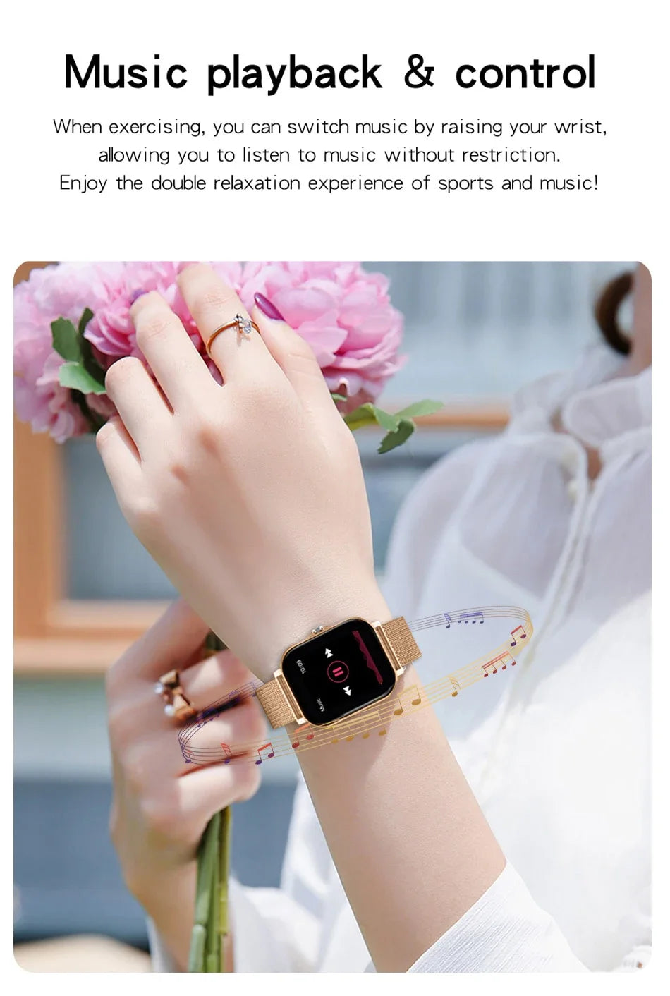 1.44" Smart Watch – Bluetooth Call & Health Monitor