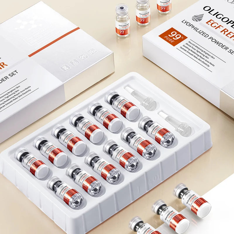 Microneedling Serum & Yeast Freeze-Dried Skincare Set