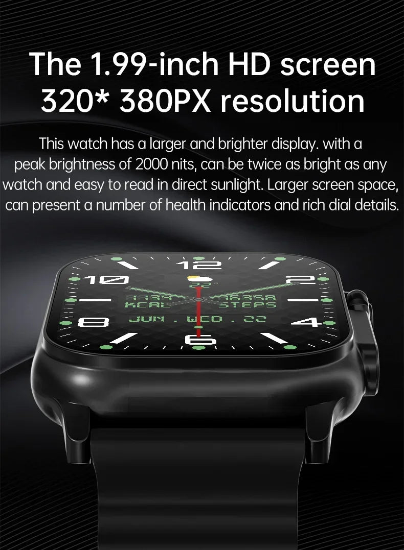 2025 T900 Ultra 2 Smart Watch – 49mm AMOLED NFC Waterproof