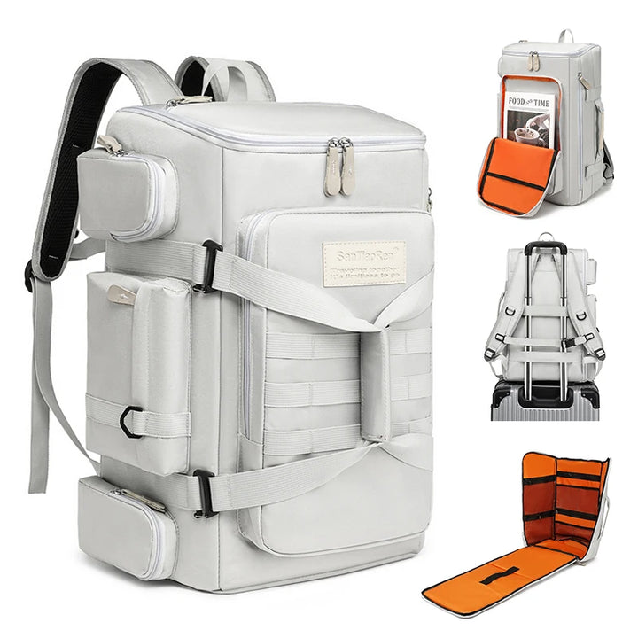 Scione Large Capacity Gym & Travel Backpack (36–55L)