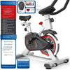 Indoor Spin Bike – Silent Smart Exercise Bike for Home Fitness