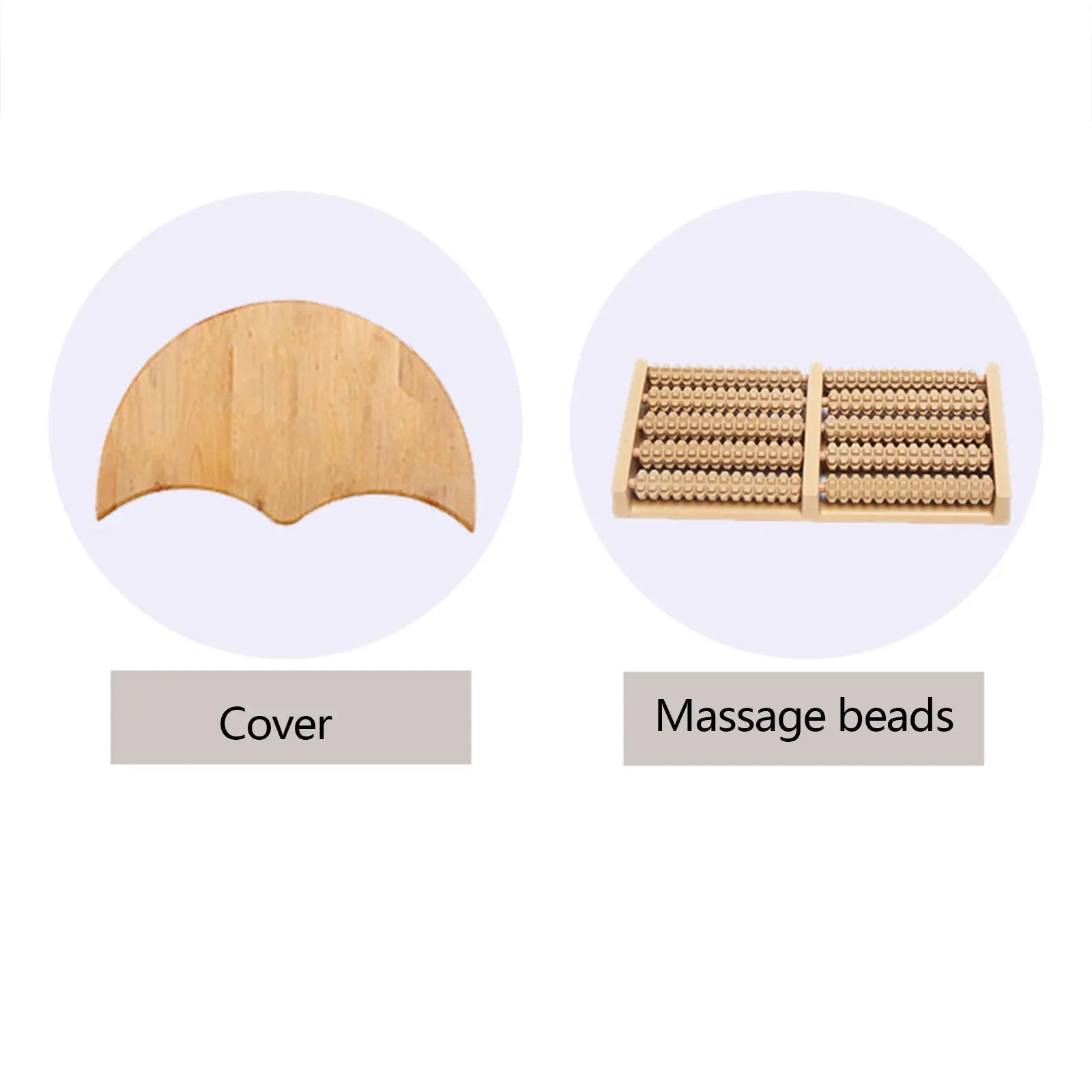 Cedar Wood Foot Bath Tub with Lid & Massager