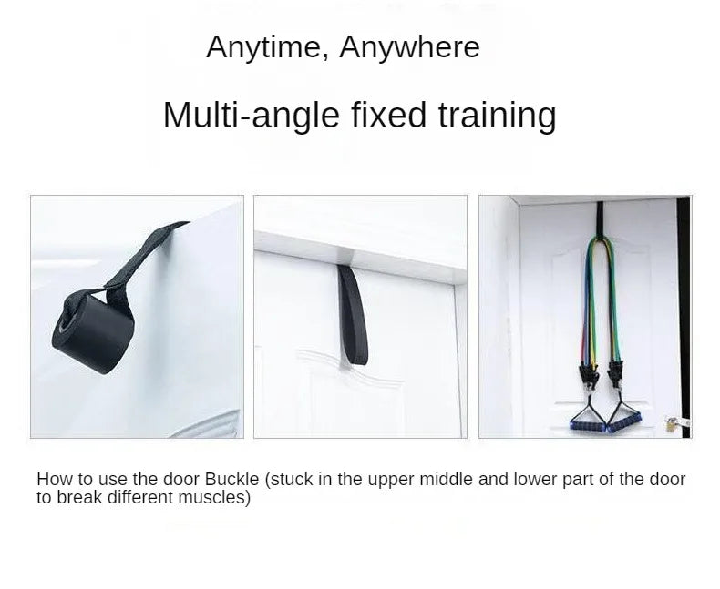 Resistance Band Door Anchor – Fitness Tube Anchor for Home Workouts