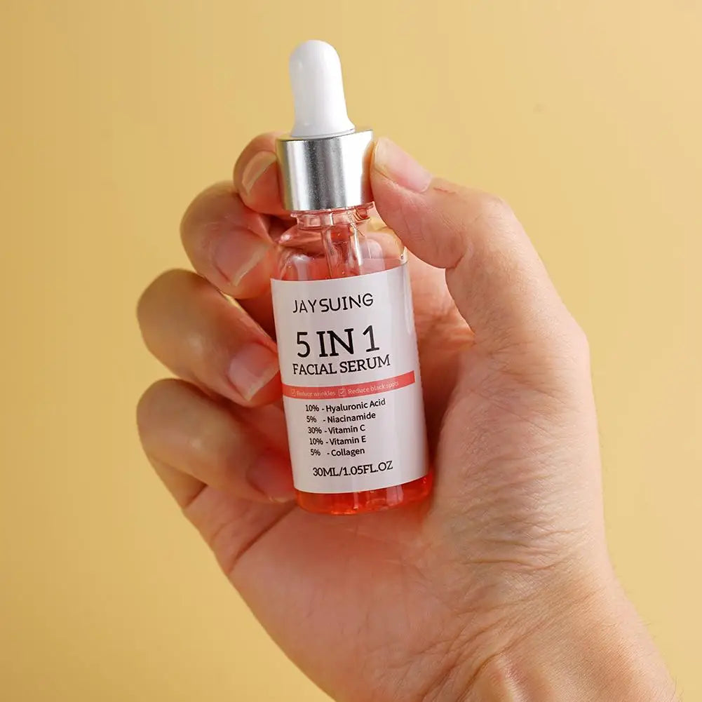 5-in-1 Hyaluronic Acid & Vitamin C Face Serum