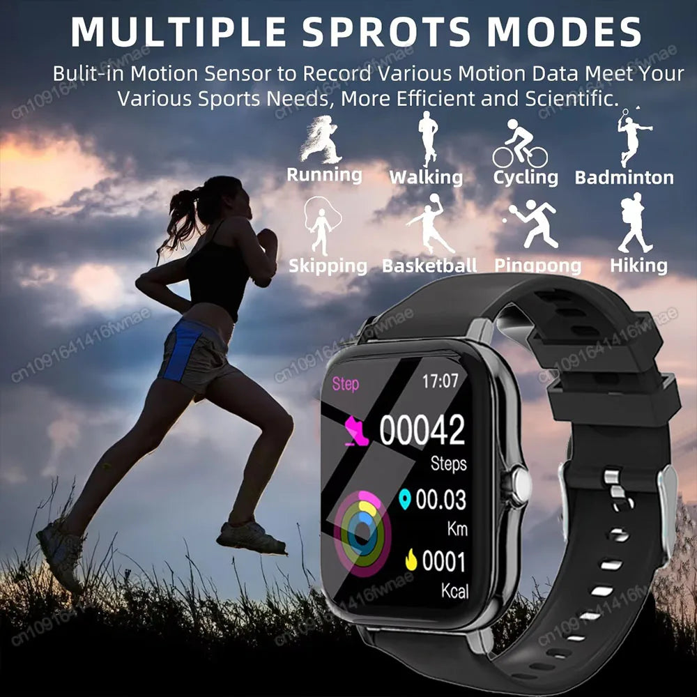 1.83" Waterproof Smart Watch – Call & Health Tracker