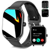 LAXASFIT 2025 H9 Smart Watch – Bluetooth Call Fitness Tracker for Men & Women