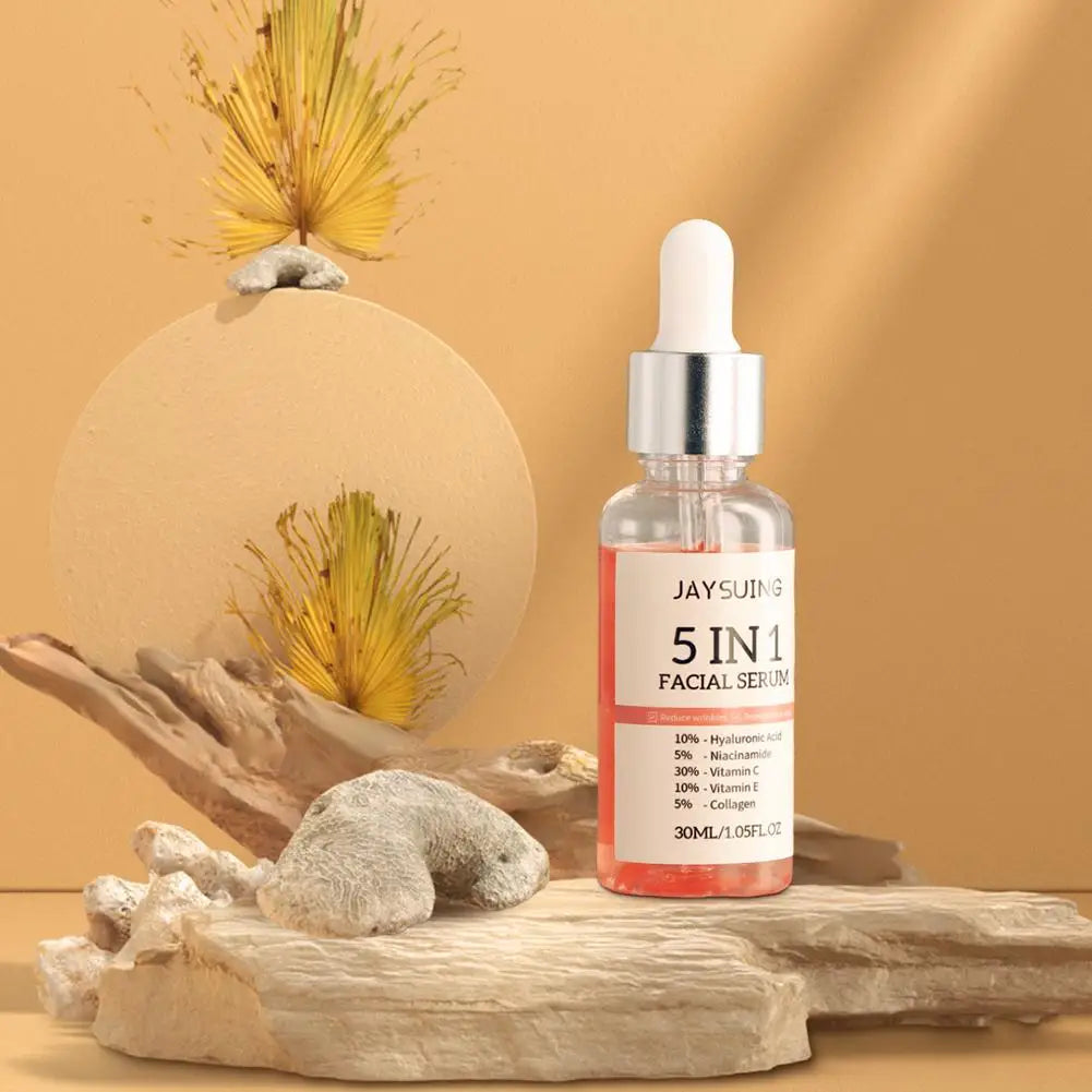 5-in-1 Hyaluronic Acid & Vitamin C Face Serum