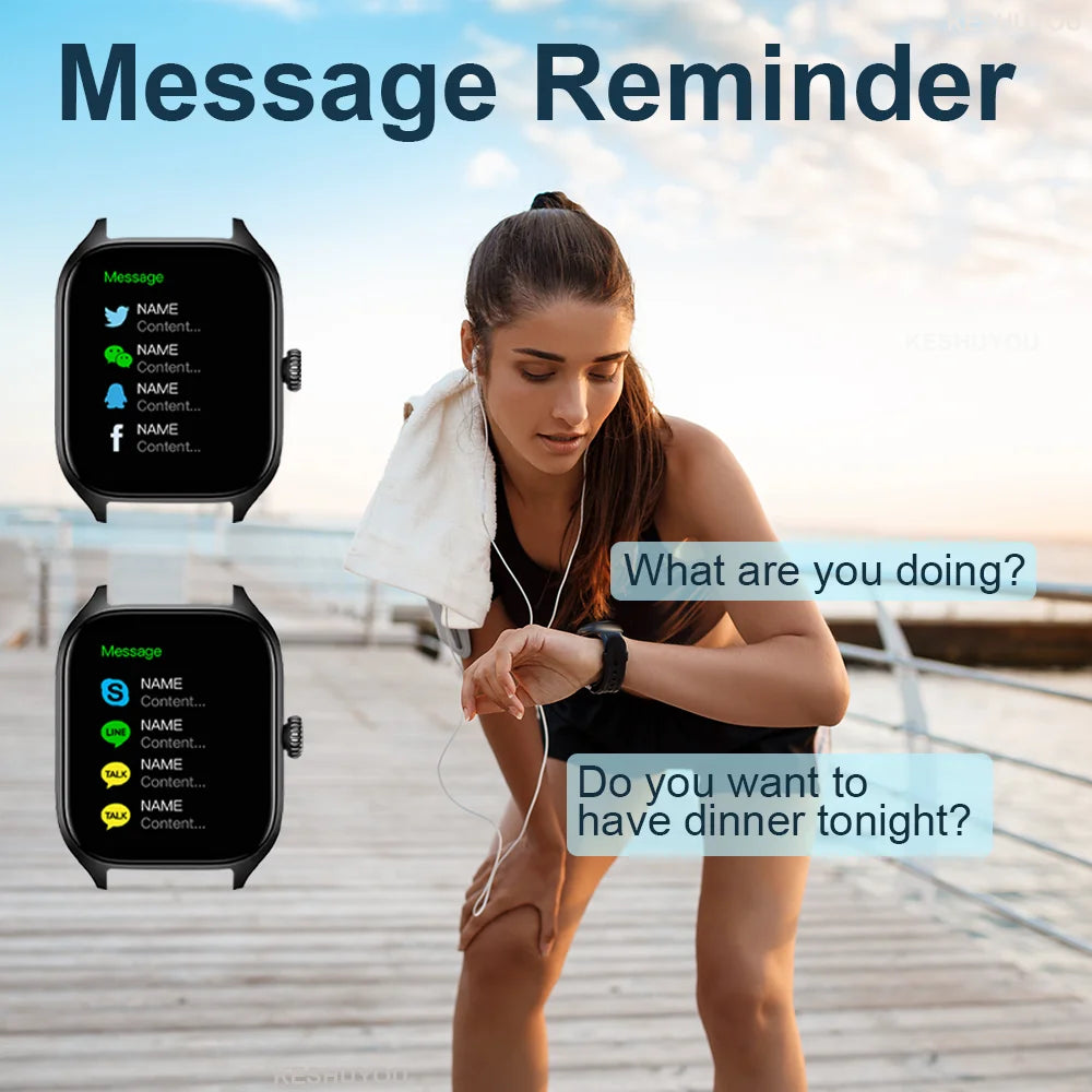 KESHUYOU H9 Pro MAX Smart Watch