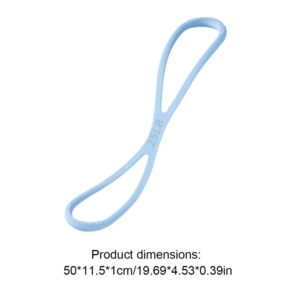 8-Shaped Resistance Band – Elastic Shoulder & Chest Stretch Band