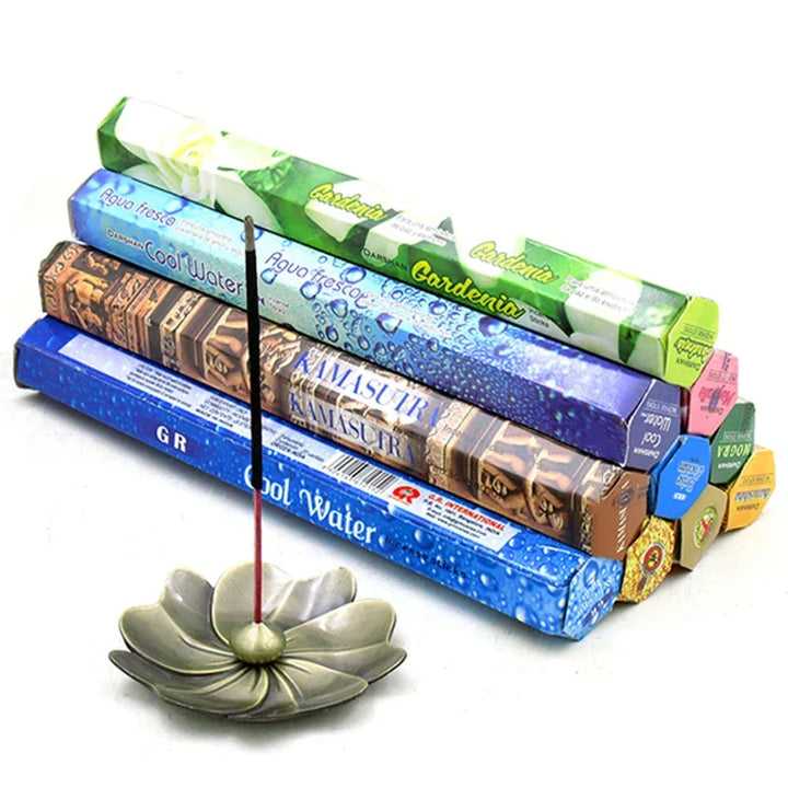20pcs Indian Incense Sticks – White Sage, Lavender, Sea Breeze
