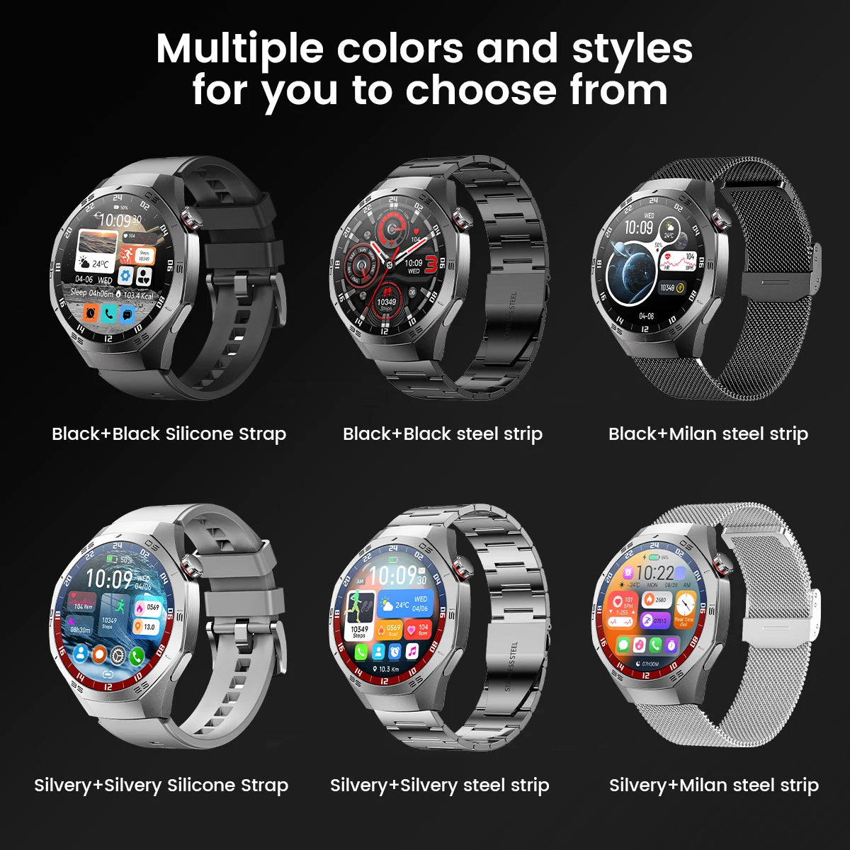 2025 Huawei GT5 Pro Smart Watch – AMOLED GPS Bluetooth Call Waterproof