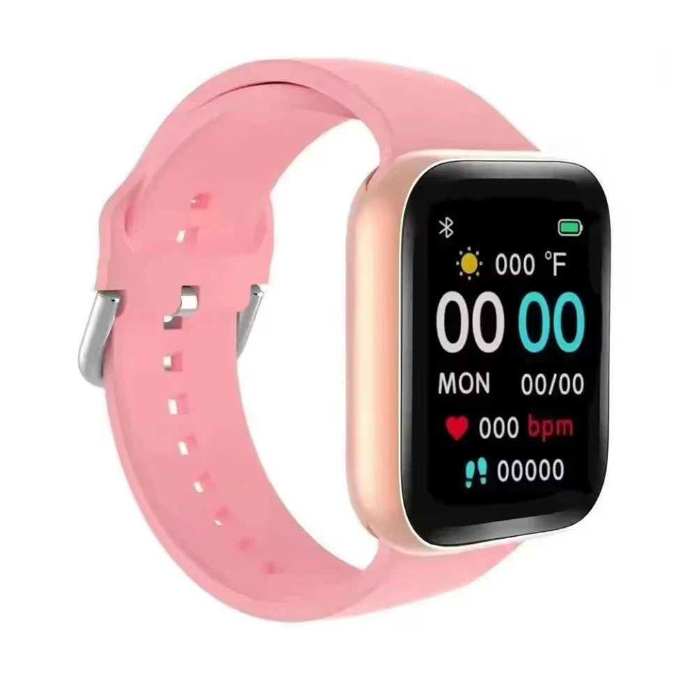 LAXASFIT 2025 Smartwatch – 1.73" Bluetooth Fitness Watch for Men & Women