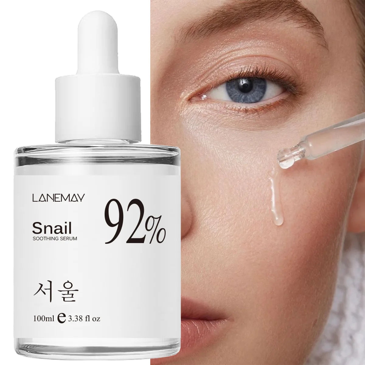 100ml 92% Snail Soothing Facial Essence