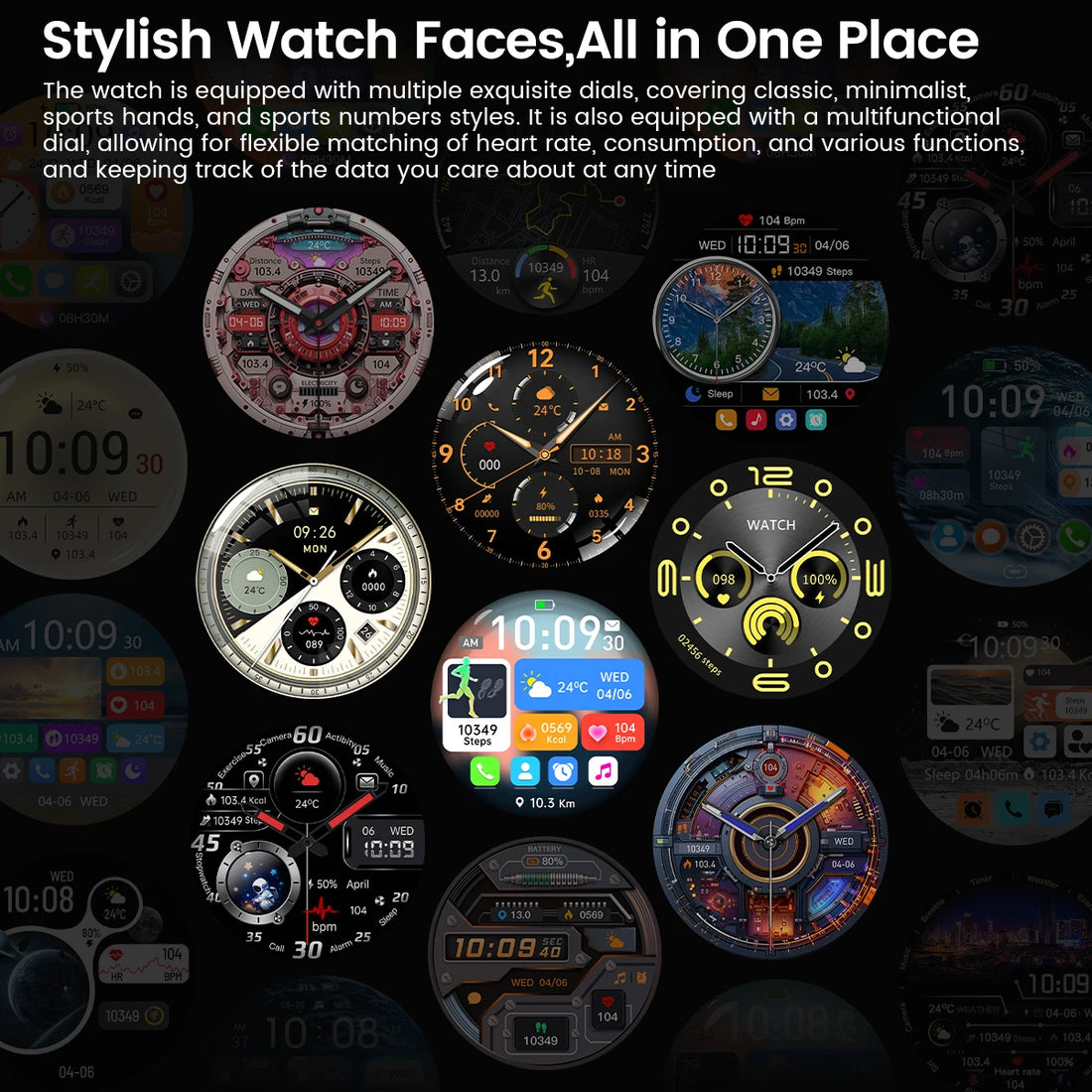 2025 Huawei GT5 Pro Smart Watch – AMOLED GPS Bluetooth Call Waterproof