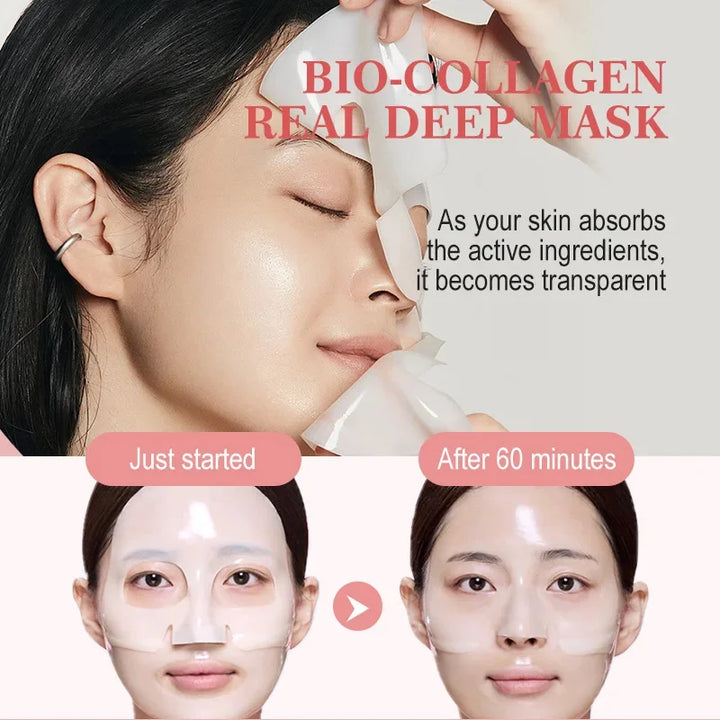 EELHOE Collagen Facial Mask – Anti-Aging & Moisturizing Treatment