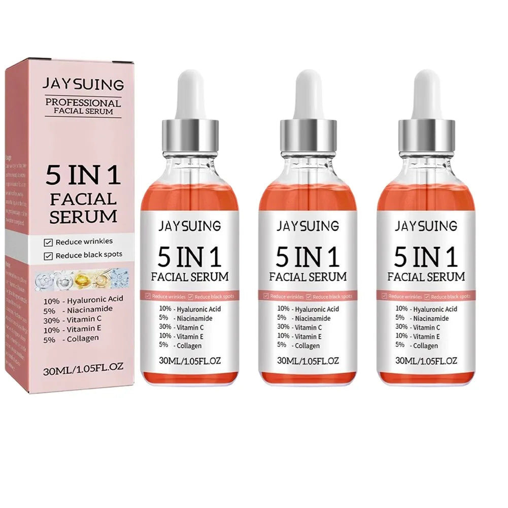 5-in-1 Hyaluronic Acid & Vitamin C Face Serum