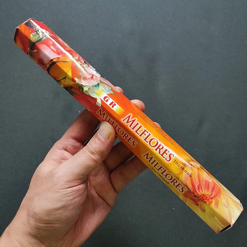 20pcs Indian Incense Sticks – White Sage, Lavender, Sea Breeze