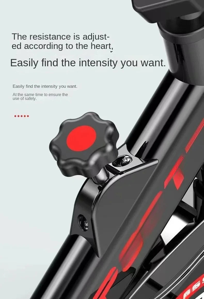 Indoor Spin Bike – Silent Smart Exercise Bike for Home Fitness