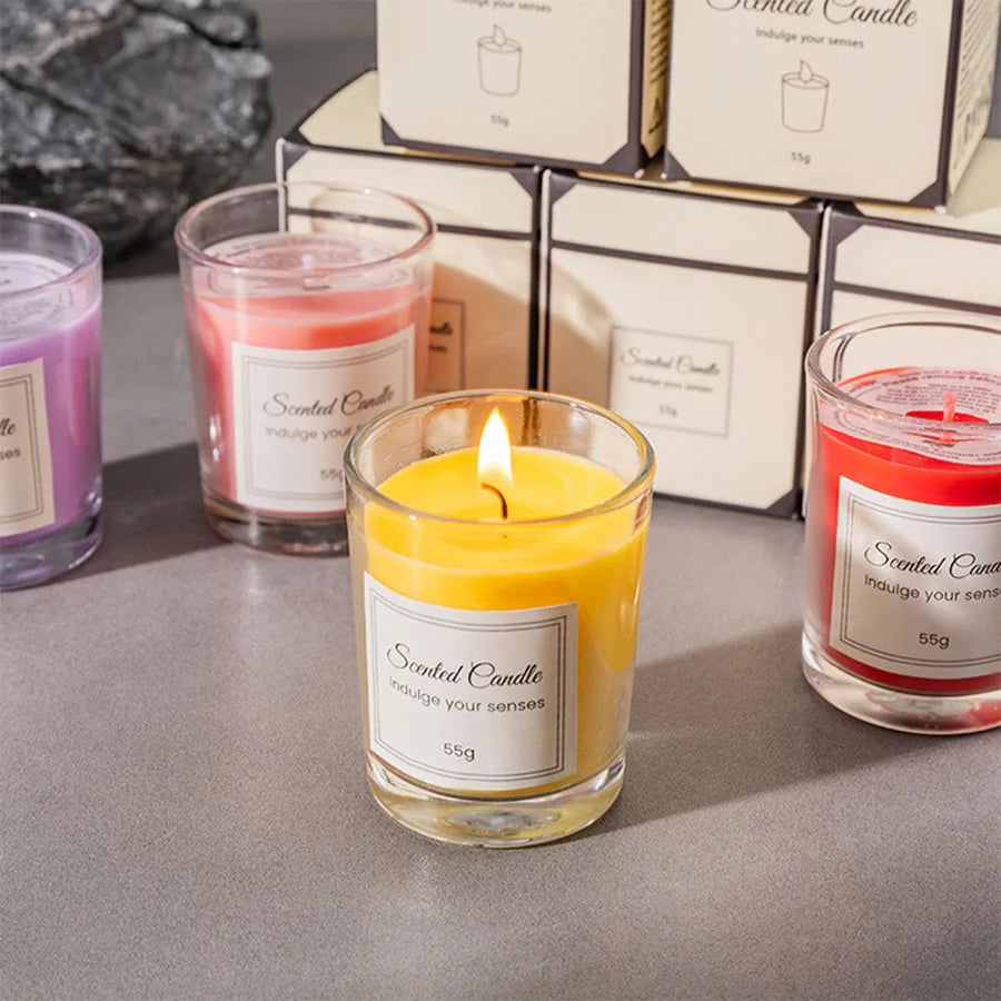 Premium Handmade Soy Aromatherapy Candle Gift Box