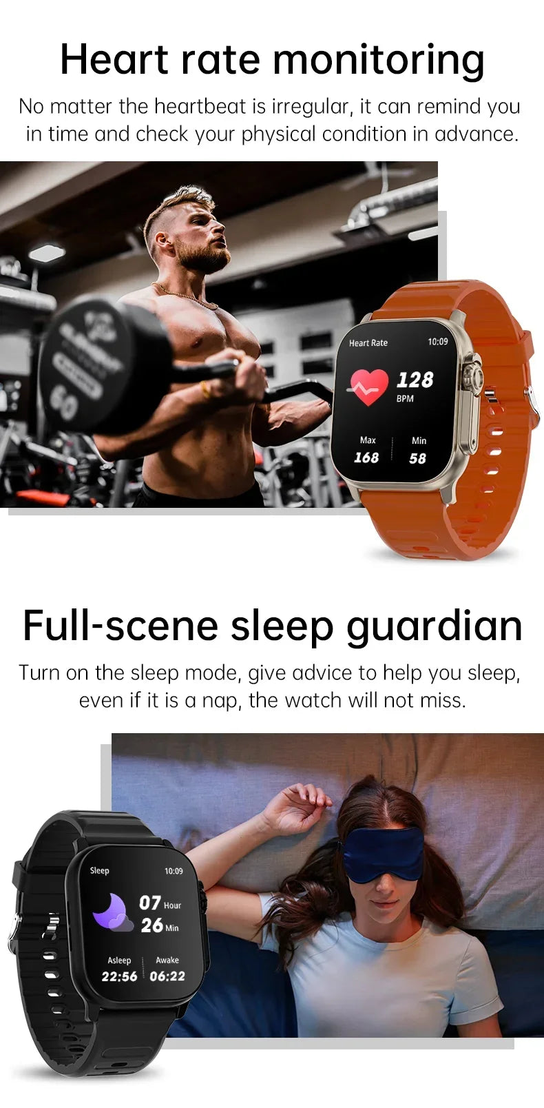 2025 T900 Ultra 2 Smart Watch – 49mm AMOLED NFC Waterproof