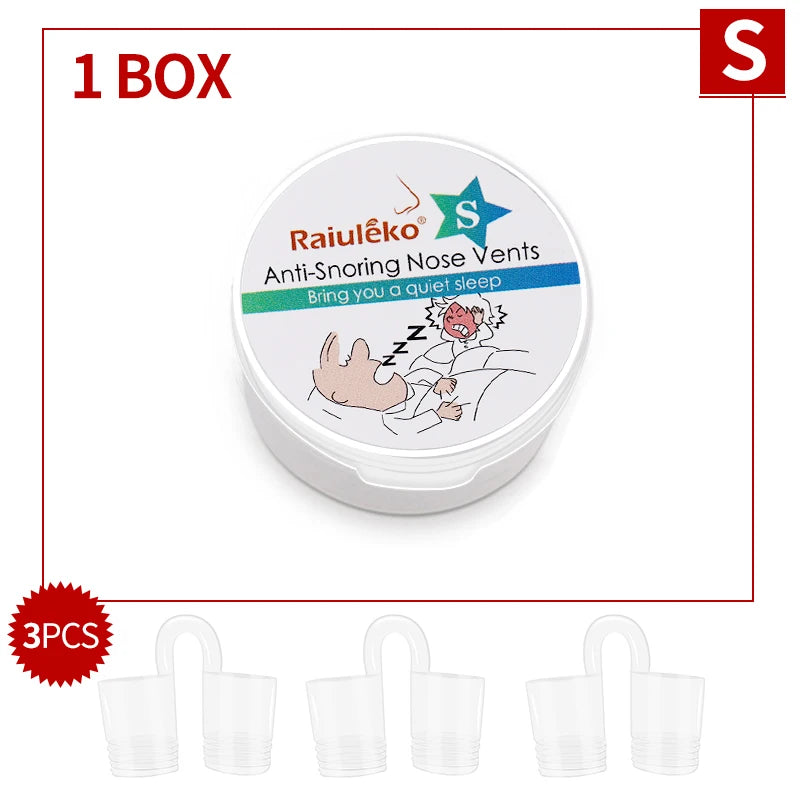 3/4PCS Anti-Snoring Nose Vents Set
