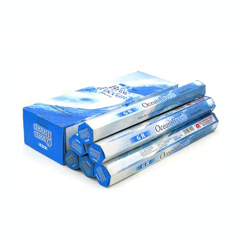 20pcs Indian Incense Sticks – White Sage, Lavender, Sea Breeze
