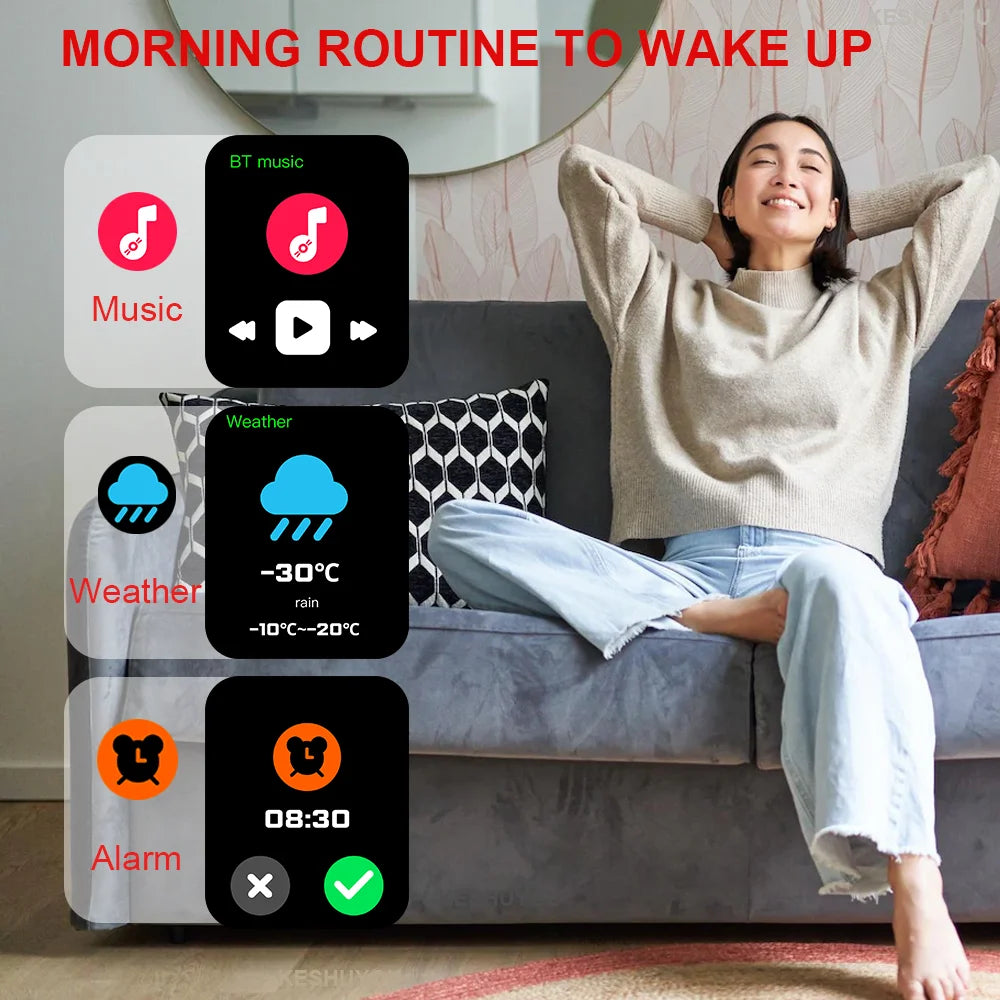 KESHUYOU H9 Pro MAX Smart Watch