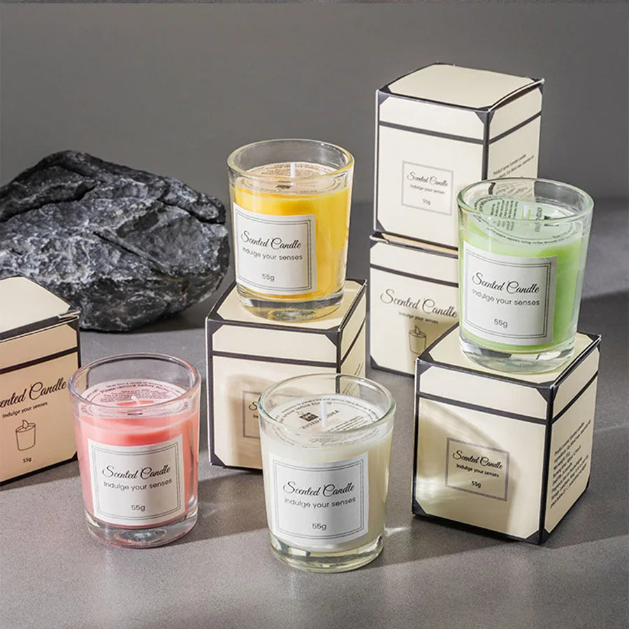 Premium Handmade Soy Aromatherapy Candle Gift Box