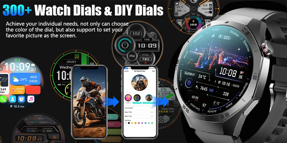 2025 Huawei GT5 Pro Smart Watch – AMOLED GPS Bluetooth Call Waterproof